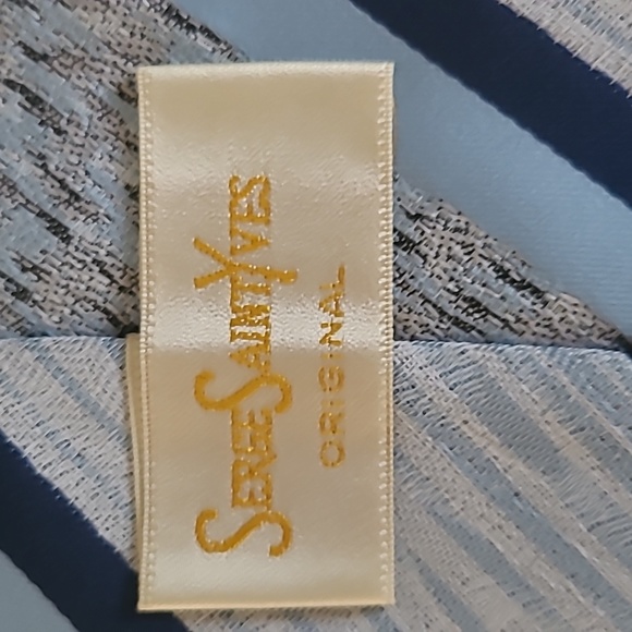Vintage Serge Saint Yves Tie - Picture 4 of 5